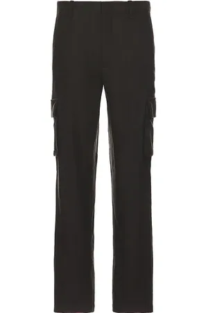 Vince Wool Flannel Cargo Pant in