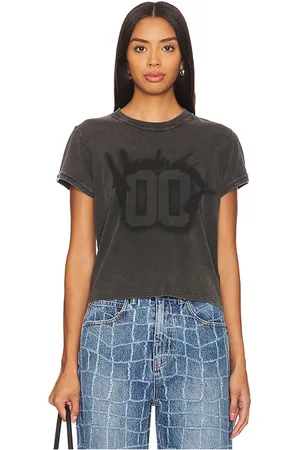 Alexander Wang Shrunken Ringer Tee in