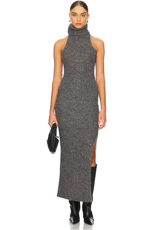 Nicholas Kiandra Sleeveless Turtleneck Knit Dress in