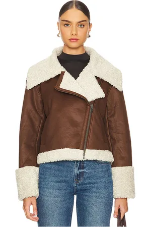 Bardot Finn Faux Leather Jacket in