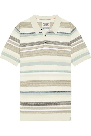 Scotch&Soda Structured Knitted Polo in