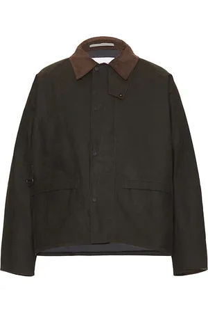 Norse projects Holmen Wax Fishing Jacket in
