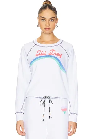 SUNDRY Raglan T Ski Day Sweatshirt in