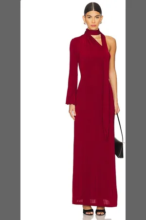 Leslie Amon Scarf Maxi Dress in