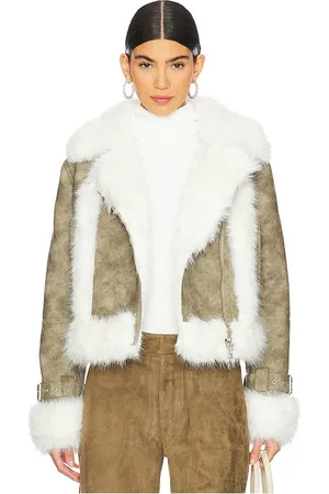 Apparis Jay Distressed Bonded Coat in