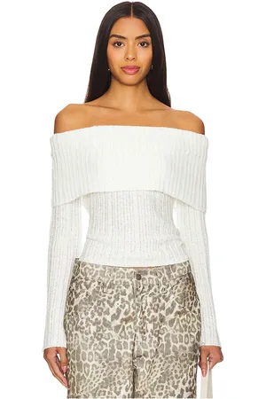 MORE TO COME Ingrid Off Shoulder Sweater in