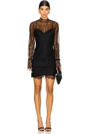 Frame Lace Shift Dress in