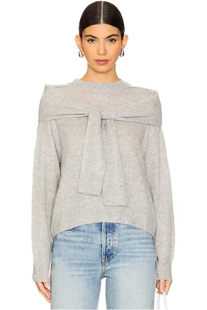 NAADAM Featherweight Cashmere Layered Crewneck Sweater in