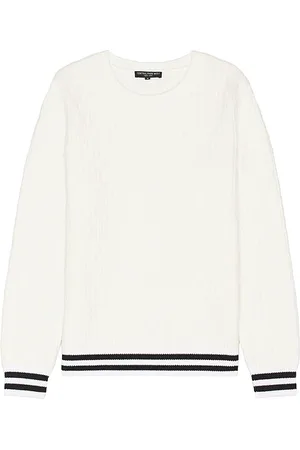 Central Park West Ryder Cable Sweater in