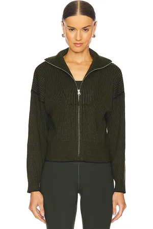 Varley Carmen Knit Half Zip Sweatshirt in
