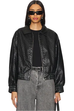 superdown Alia Faux Leather Jacket in
