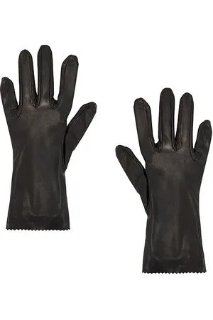 Manokhi Short Leather Gloves in