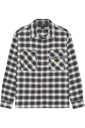 FORMER Manners Plaid Long Sleeve Shirt in