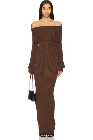 SNDYS Baha Off The Shoulder Maxi Dress in