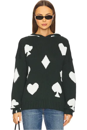 The Upside Ace Of Hearts Abbey Knit Hoodie in