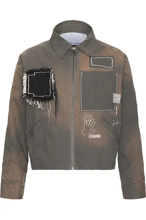 JUNGLES Sunbleached Trucker Jacket in