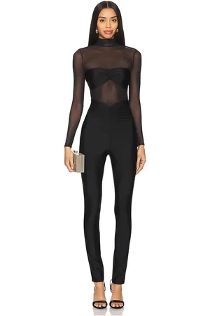 SER.O.YA X Revolve Brietta Bandeau Mesh Catsuit in