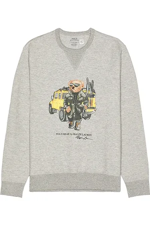 Ralph Lauren Tech Bear Crewneck Sweatshirt in