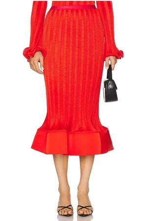 Simkhai Hollis Midi Skirt in