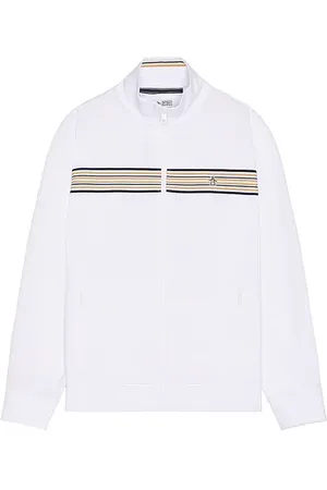 Original Penguin Chest Stripe Tape Track Jacket in