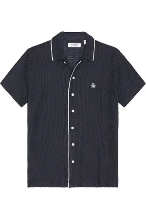 Original Penguin Textured Earl Shirt in