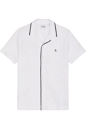 Original Penguin Textured Earl Shirt in