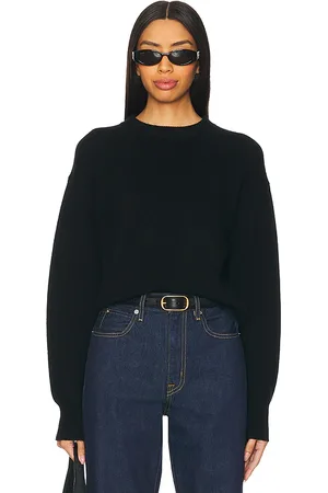 Guest In Residence Collegiate Cashmere Crew Sweater in