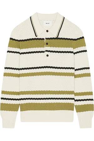 NN.07 Alfie Polo Sweater in