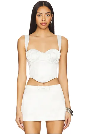 MAJORELLE Aria Bustier Top in