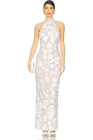 Bronx and Banco Jasmine Halterneck Maxi Dress in