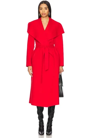 Mackage Double Face Long Wool Coat in