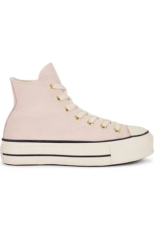 Converse Chuck Taylor All Star Lift Sneaker in Pale Putty Natural Ivory & Black