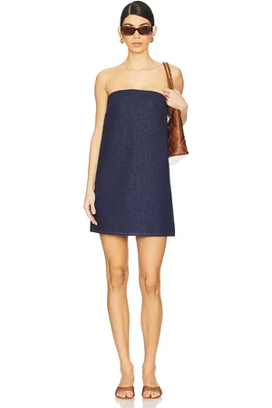 Frame The Strapless Mini Dress in