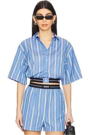 Msgm Striped Shirt in