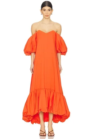 Caroline Constas Lucia Midi Dress in