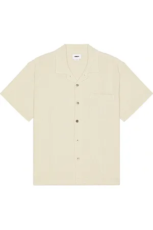 Obey Curtis Woven Seersucker Shirt in