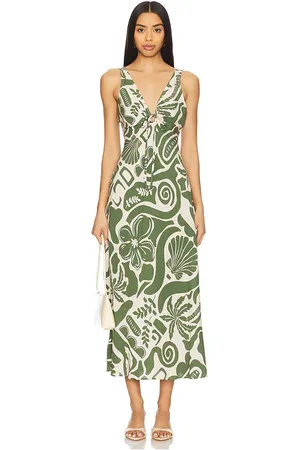 Minkpink Amos Keyhole Midi Dress in