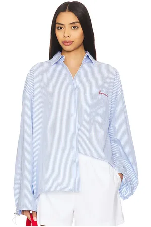 Fiorucci Embroidered Drawstring Shirt in