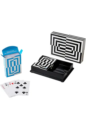 Jonathan Adler Op Art Lacquer Card Set in N/A
