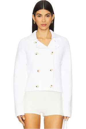 Vince Double Breasted Sweater Jacket in