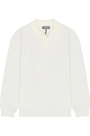 WAO Knit Polo Sweatshirt in