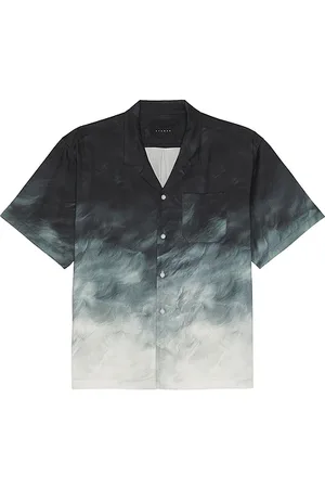 STAMPD Tidal Waves Camp Collar Shirt in