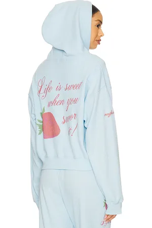 The Mayfair Group Life Is Sweet Waffle Hoodie in