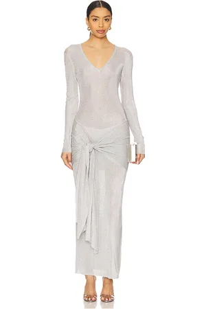 SER.O.YA Ashera Metallic Knit Dress in