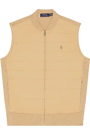 Ralph Lauren Double Knit Hybrid Quilted Vest in