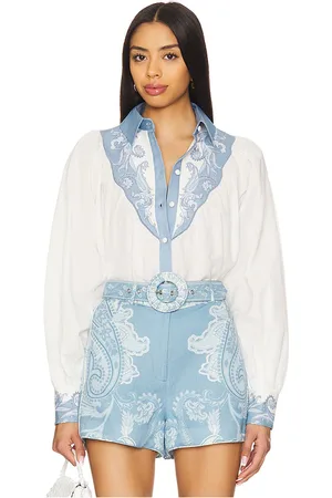 HEMANT AND NANDITA Yoke Shirt in