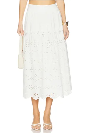 HEMANT AND NANDITA Midi Skirt in