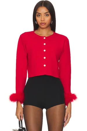 Sleeper Cardigan With Detachable Feathers in
