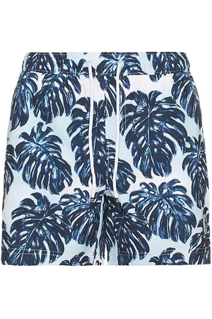 Original Penguin 5 All Over Print Monstera Swim Trunk in