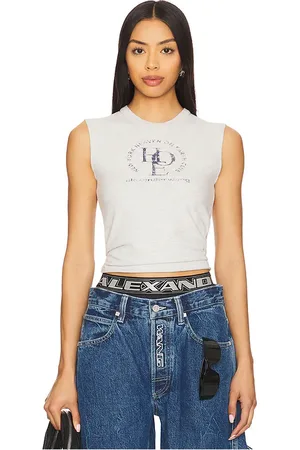 Alexander Wang Graphic Baby Muscle Tee in